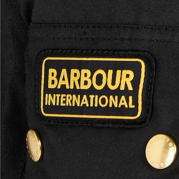 Barbour International Original Waxed Cotton Jacket M - Picture 9 of 15